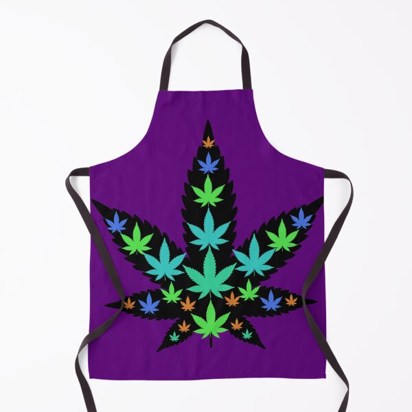 Item preview, Trippy Leaf 2 - Weed leaf design designed and sold by CabbageNClouds.