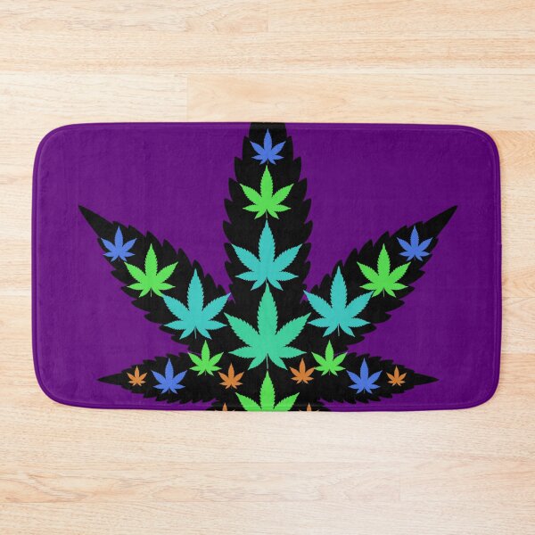 Item preview, Trippy Leaf 2 - Weed leaf design designed and sold by CabbageNClouds.