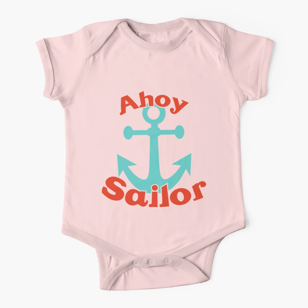 Ahoy Sailor Classic Kids T-Shirt for Sale by DevonHand