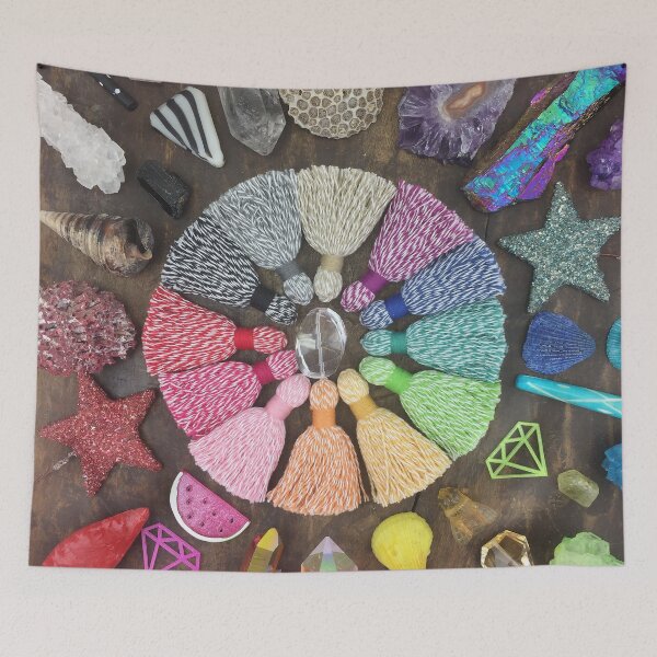 Item preview, Baker's Twine Tassel Rainbow designed and sold by womanshopsworld.