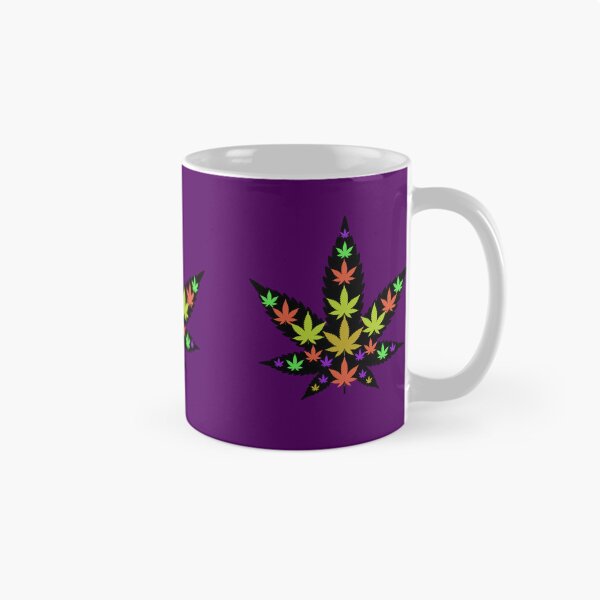 Item preview, Trippy Leaf tropical - Weed leaf design designed and sold by CabbageNClouds.