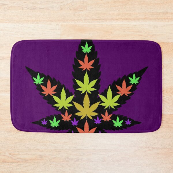 Item preview, Trippy Leaf tropical - Weed leaf design designed and sold by CabbageNClouds.