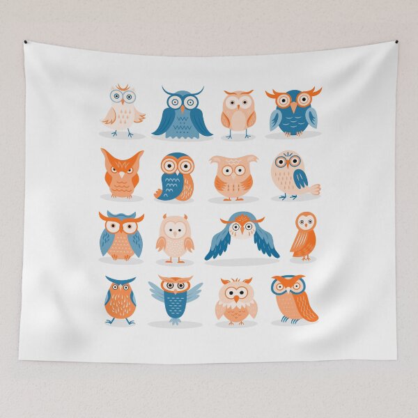 Item preview, Cute Owls designed and sold by iswenyi.
