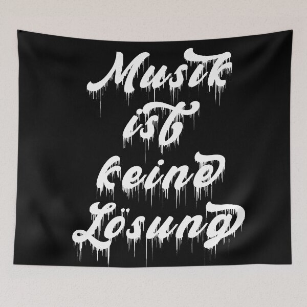 Item preview, Musik Ist Keine Lösung Melt designed and sold by KMGraphics99.