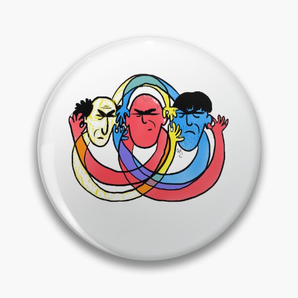 Item preview, Color Wheel Stooges designed and sold by Clokier002.
