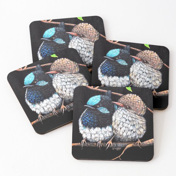Item preview, Fairy Wren Couple designed and sold by Linda Callaghan.