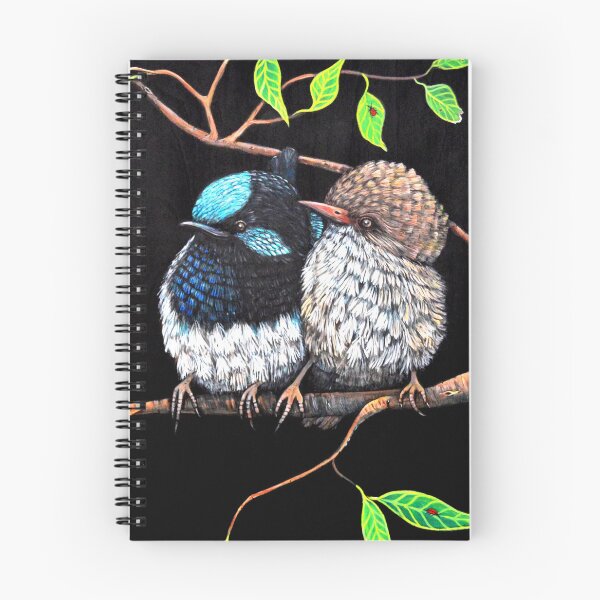 Item preview, Fairy Wren Couple designed and sold by Linda Callaghan.