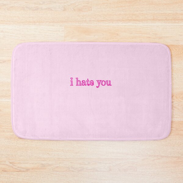 Item preview, Pink I hate you sticker designed and sold by Pink Ribbon.