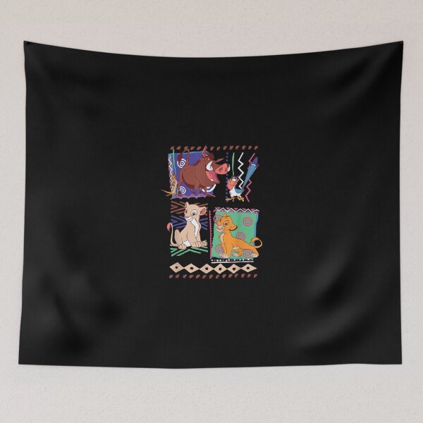 Item preview, Lion King Simba And Timon Graphic T-Shirt designed and sold by BuchlerRune.