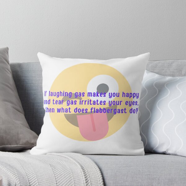 Item preview, Laughing Gas Makes You Happy and Tear Gas irritates your eyes... (Funny T-Shirt)  designed and sold by ShahjehanKhan.