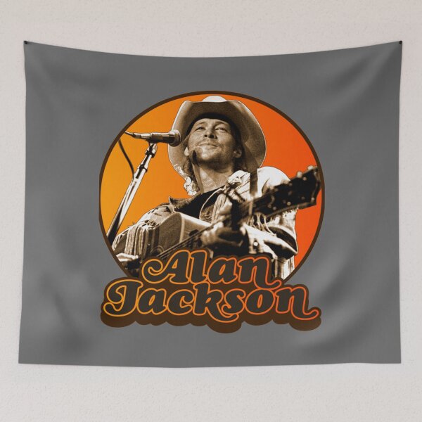 Item preview, Alan Jackson ))(( Retro Style Classic Country Fan Essential designed and sold by DevonHand.