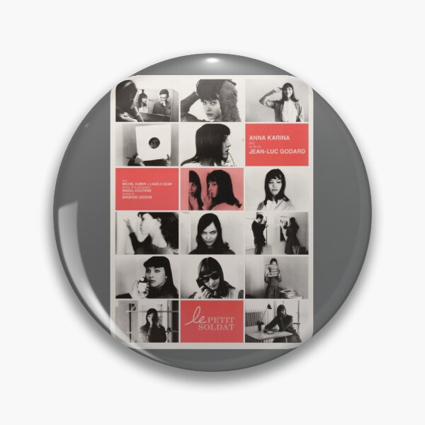 Item preview, Anna Karina  Godard - Le Petit Soldat - vintage French movie poster designed and sold by TarynRice.