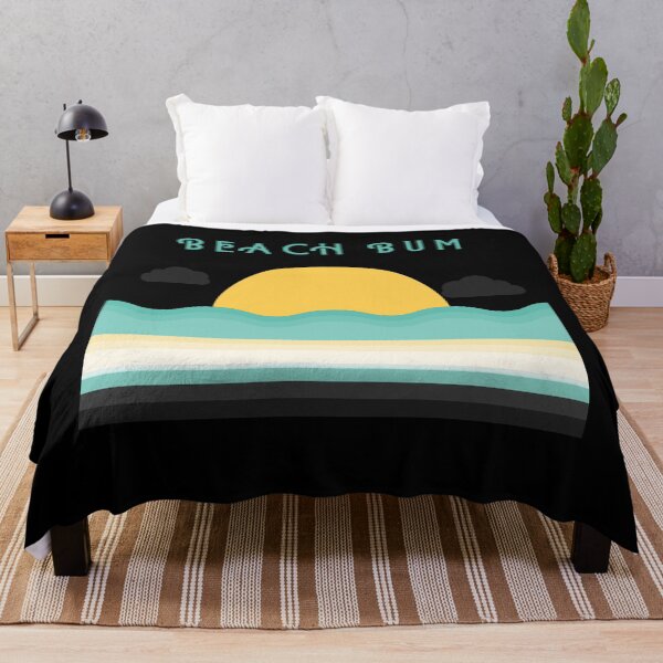 Item preview, Beach Bum. Retro, Vintage Beach design for the beach lovers out there. designed and sold by That Cheeky Tee.