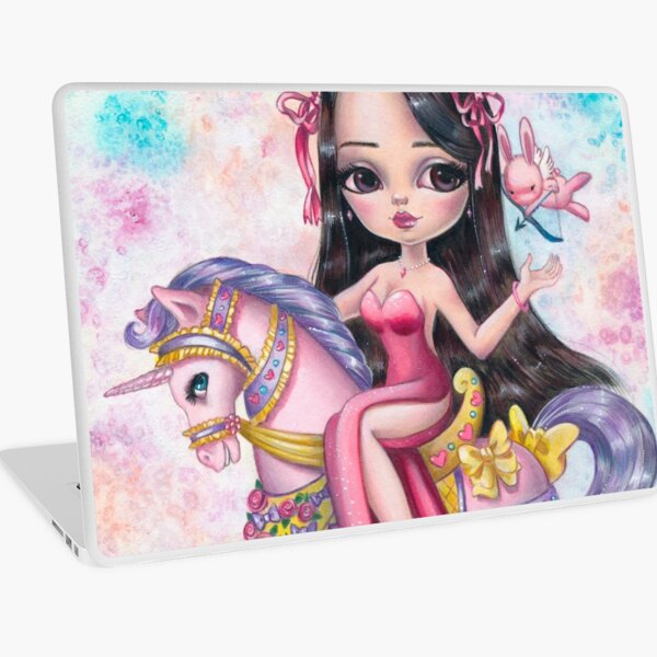 Artemide And The Love Bunny Laptop Skin
