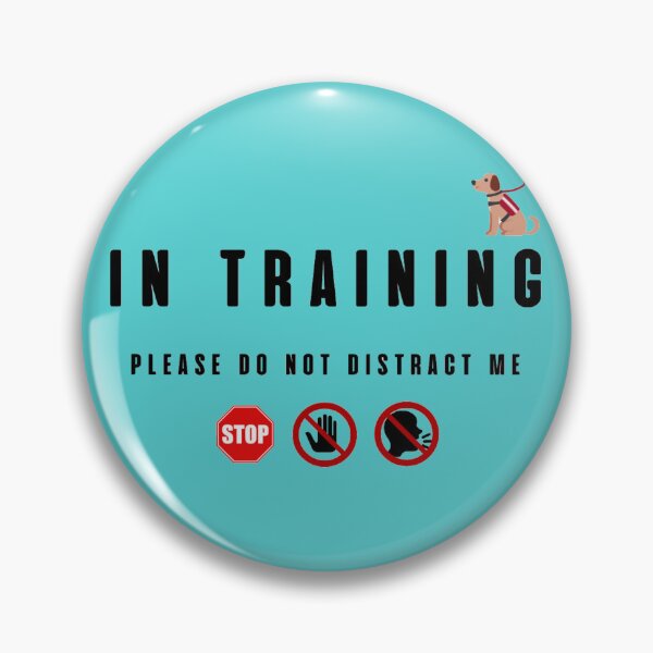 Item preview, In Training Please Do Not Distract Me Service Dog designed and sold by Harleqindesign.