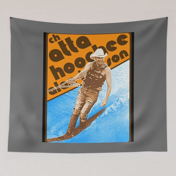 Item preview, Alan Jackson Chattahoochee Waterskiing Retro   Classic designed and sold by DevonHand.