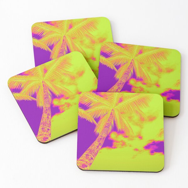 Item preview, Lime Purple Tropical Palms designed and sold by savesarah.