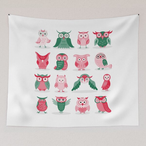 Item preview, Cute Owls designed and sold by iswenyi.