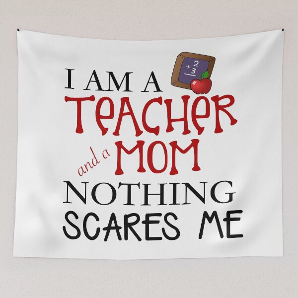 Item preview, TEACHER AND MOM designed and sold by CalliopeSt.