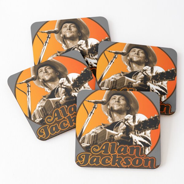 Item preview, Alan Jackson Retro Style Classic Country Fan Art Classic designed and sold by DevonHand.