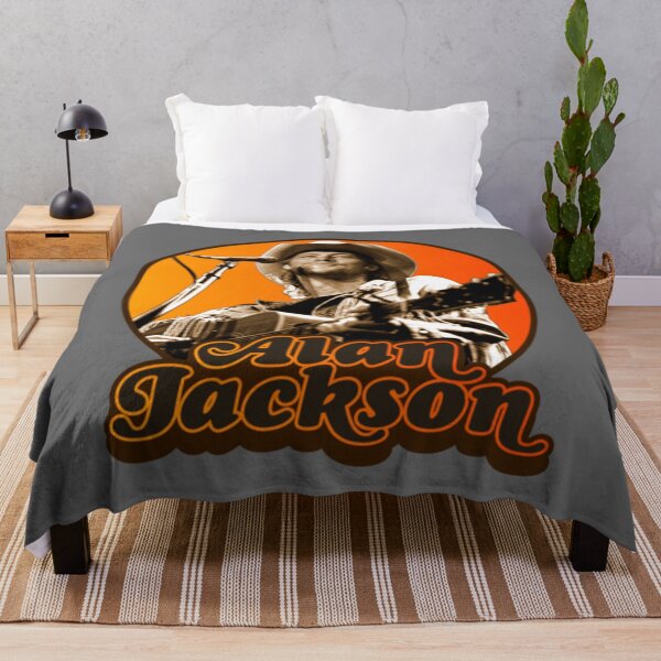 Artikelvorschau, Alan Jackson Retro Style Classic Country Fan Art Classic entworfen und verkauft von DevonHand.