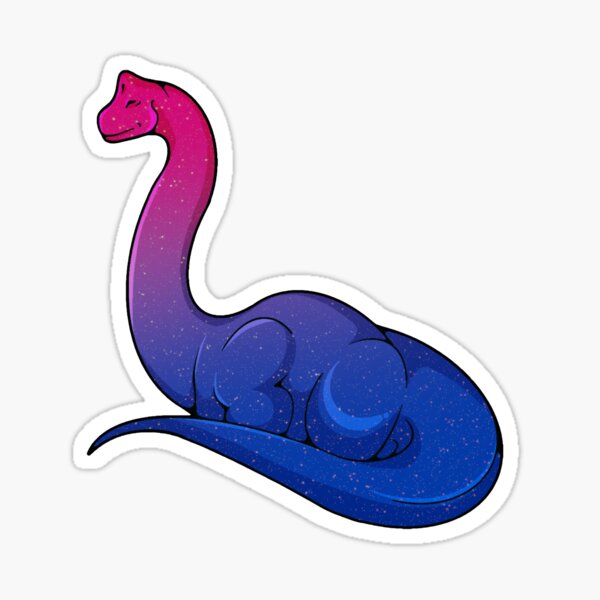 Artikel-Vorschau von Bisexual Brachiosaurus, designt und verkauft von Kitkatthe2tails.