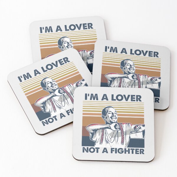 Item preview, I_m a lover not a fighter   designed and sold by WigCoven.