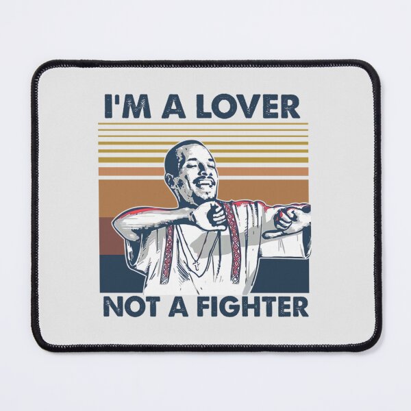 Item preview, I_m a lover not a fighter   designed and sold by WigCoven.
