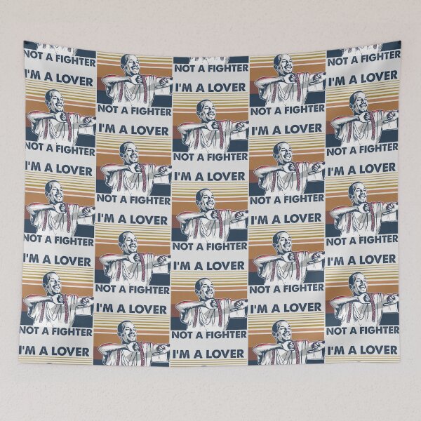 Item preview, I_m a lover not a fighter   designed and sold by WigCoven.