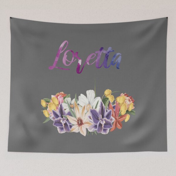 Item preview, Loretta is a Beautiful Name Essential designed and sold by AlbaMante.