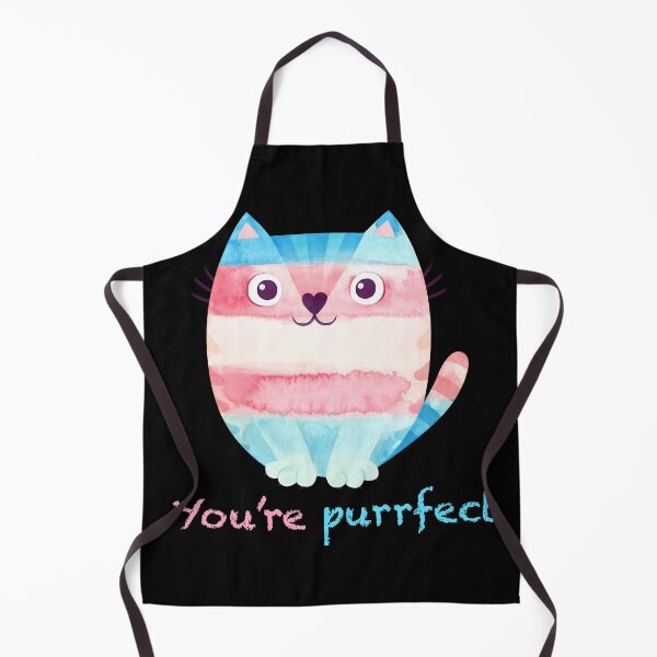 Artikelvorschau, Trans coloured cat pride month entworfen und verkauft von 1DaisyChainLane.