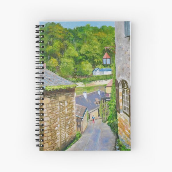 Item preview, Steep street in a French Village designed and sold by Dai Wynn Fine Art.
