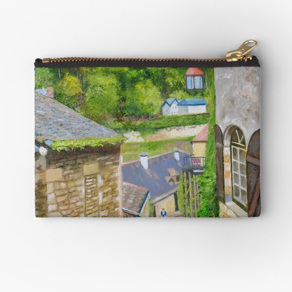 Item preview, Steep street in a French Village designed and sold by Dai Wynn Fine Art.