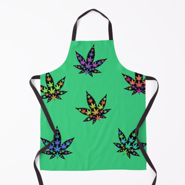 Item preview, Trippy Leaves sticker pack - Weed leaf design designed and sold by CabbageNClouds.