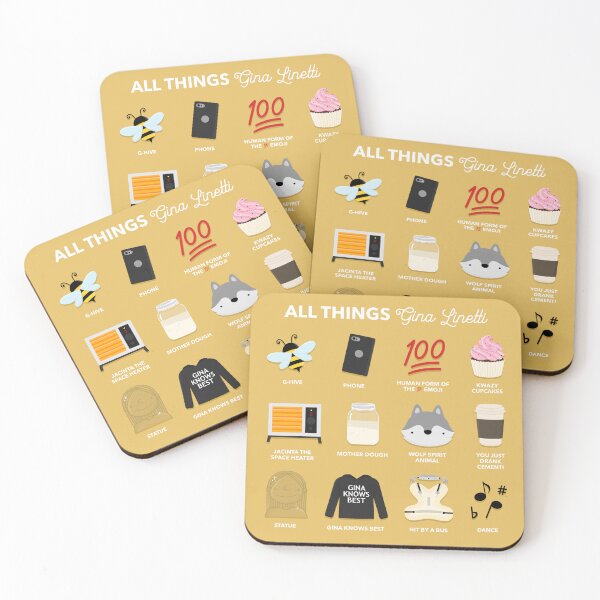 Item preview, All Things Gina Linetti  designed and sold by cutermelon.