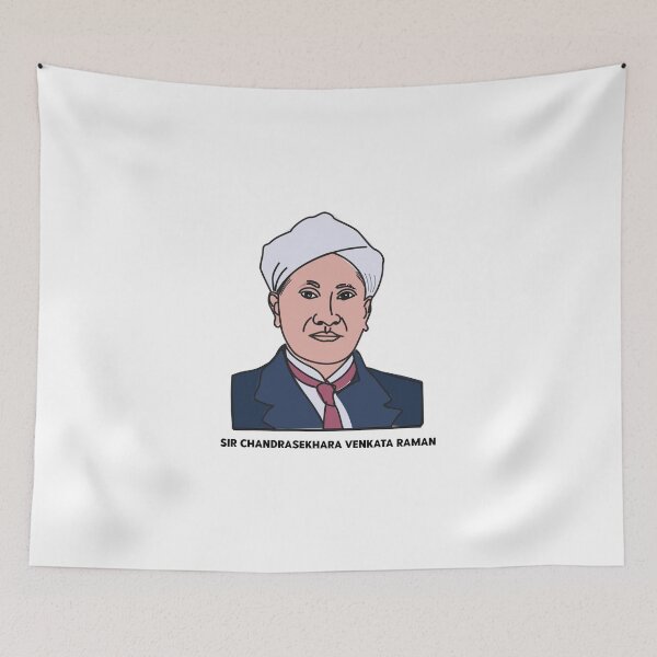 Item preview, C. V. Raman poster | C. V. Raman line drawing  designed and sold by KARTICK DUTTA.