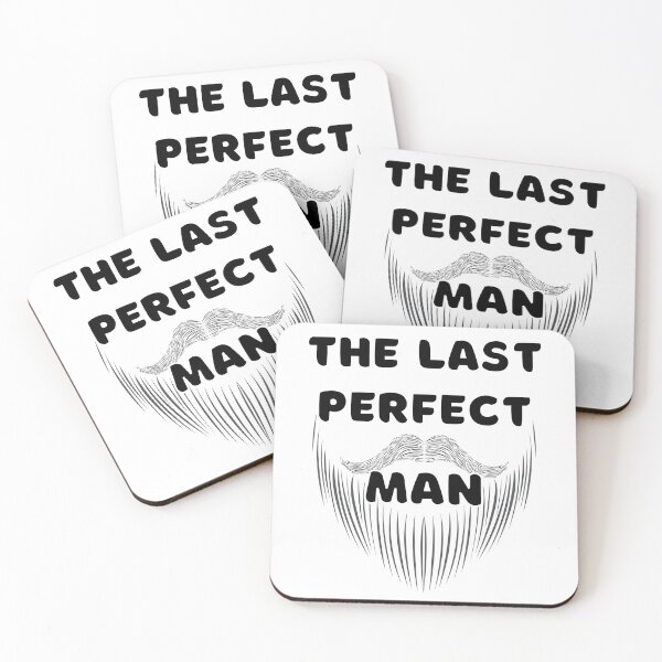 Item preview, The Last Perfect Man - Mustache and Beard designed and sold by Digitalme Designs.