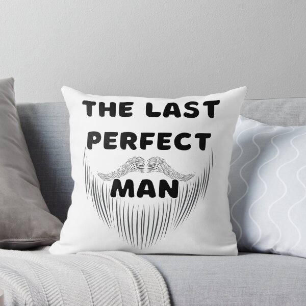 Item preview, The Last Perfect Man - Mustache and Beard designed and sold by Digitalme Designs.