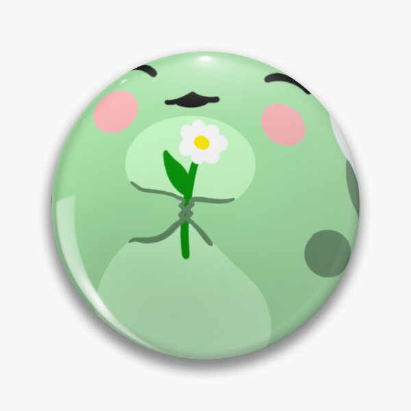Aperçu de l'œuvre Kawaii Flower Frog Sticker créée et vendue par Shiro Fulton.