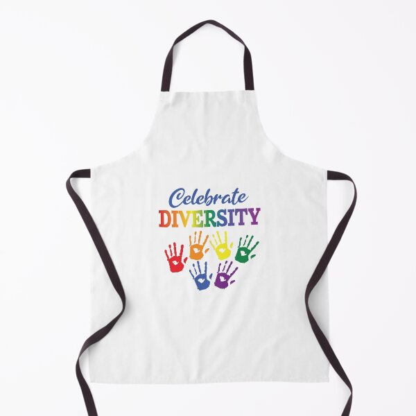 Item preview, 'Celebrate Diversity' (White) designed and sold by The Button Gal.