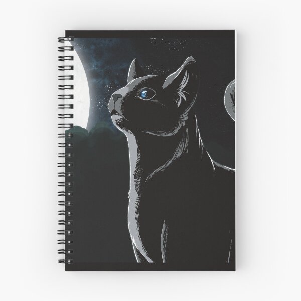 Item preview, Gray cat under a shining moon designed and sold by Kristoffersson.