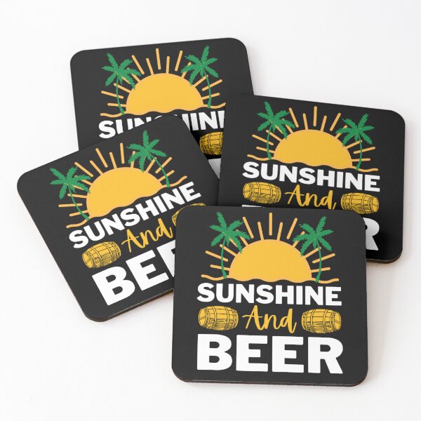 Artikelvorschau, Sunshine And Beer | Funny Sunshine And Alcohol Sayings entworfen und verkauft von chetan786.