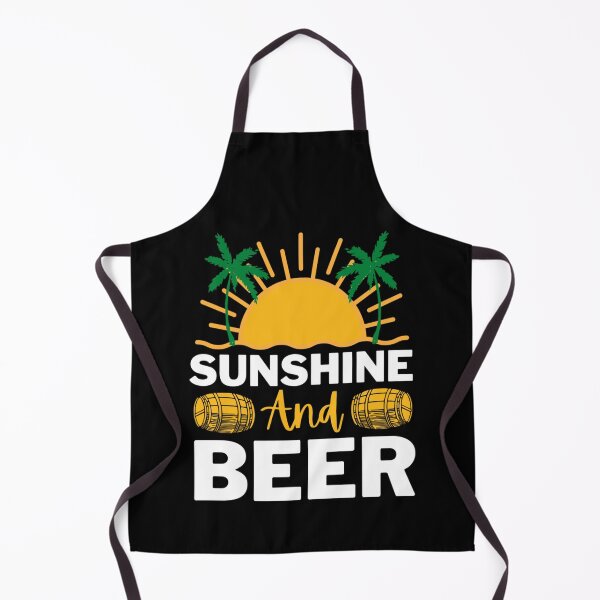 Aperçu de l'œuvre Sunshine And Beer | Funny Sunshine And Alcohol Sayings créée et vendue par chetan786.