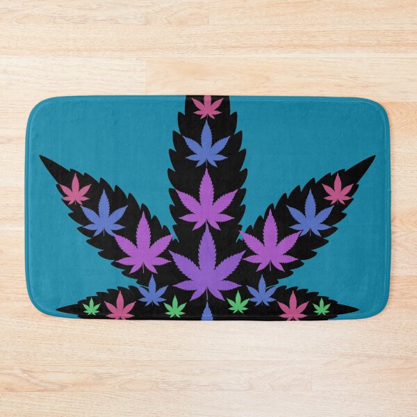 Item preview, Trippy Leaf Purple haze - Weed leaf design designed and sold by CabbageNClouds.