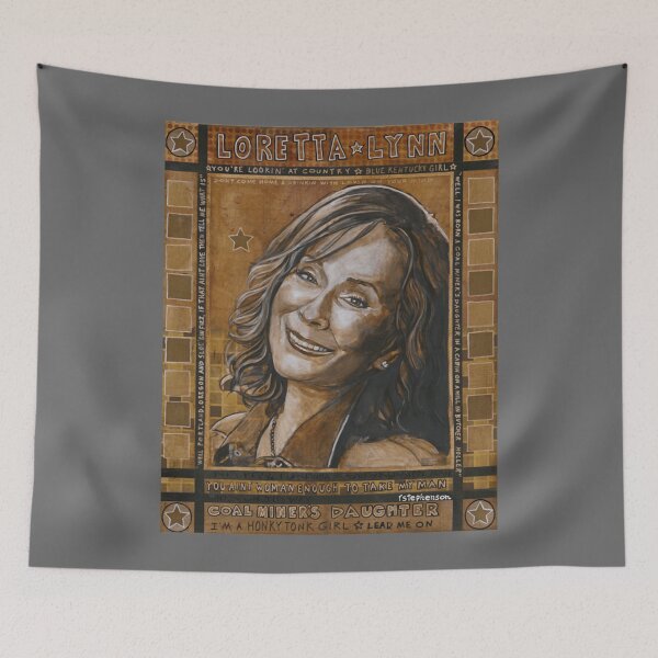 Item preview, Loretta Lynn Singer Songwriter Career Spanning Six Decades Classic Fan Classic designed and sold by AlbaMante.