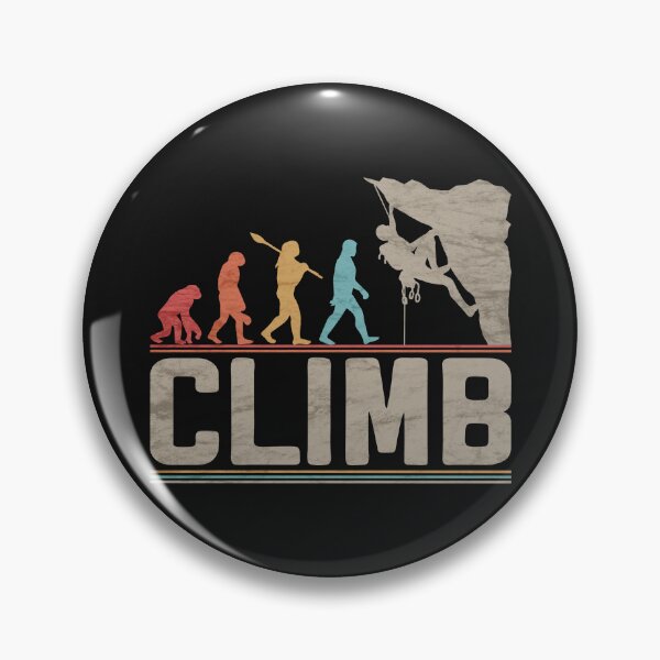 Item preview, Climb Evolution Climbing Funny Rock Climber Bouldering  designed and sold by grinta2021.