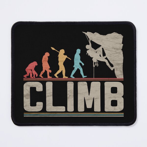 Item preview, Climb Evolution Climbing Funny Rock Climber Bouldering  designed and sold by grinta2021.