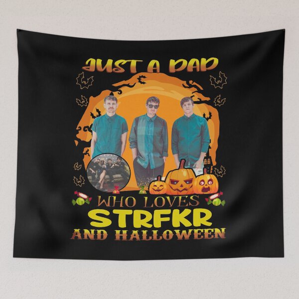 Item preview, Just A Dad Who Loves STRFK And Halloween designed and sold by AlexisOrtega69.