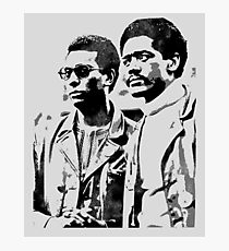Stokely Carmichael and Bobby Seale Photographic Print