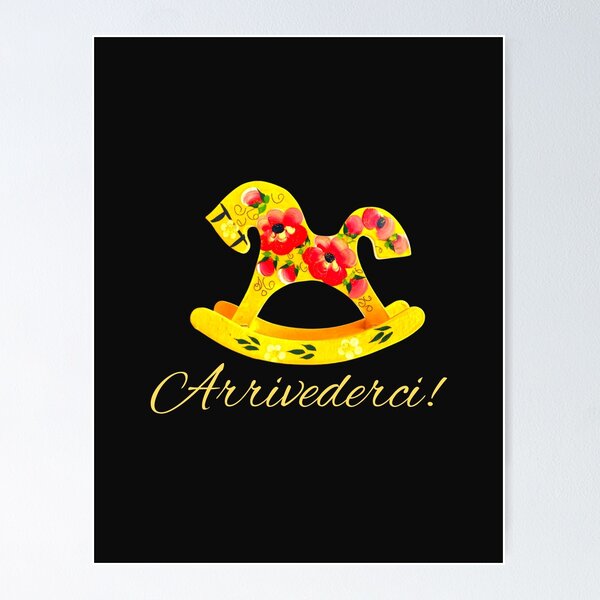 Item preview, Arrivederci designed and sold by boomantique.